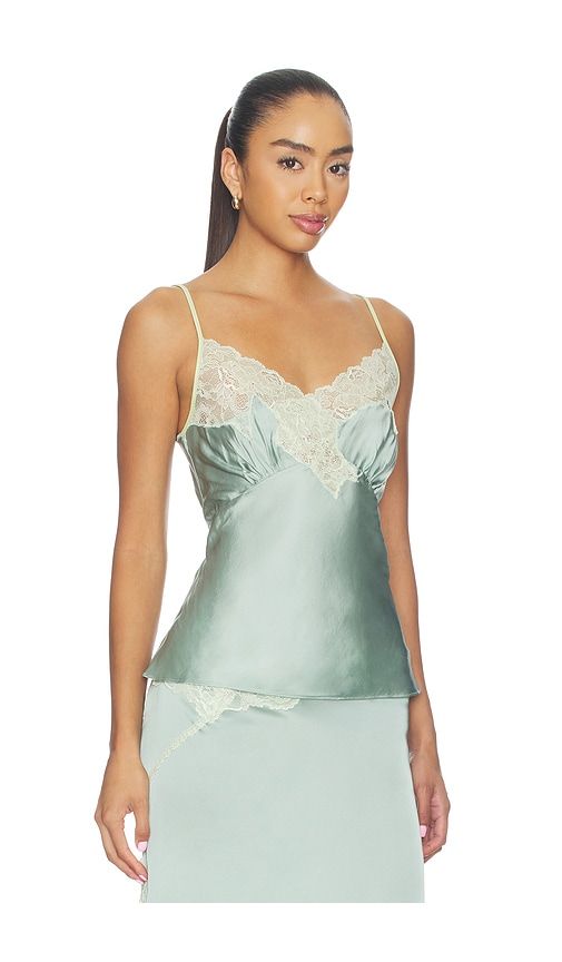 Signature Lace Top in Blue. - size 36/S (also in 38/M, 40/L) - Vaillant - Modalova