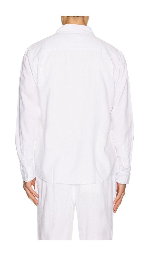 Long Sleeve Linen Button Down Shirt in . - size M (also in S, XXL/2X) - Vintage Summer - Modalova