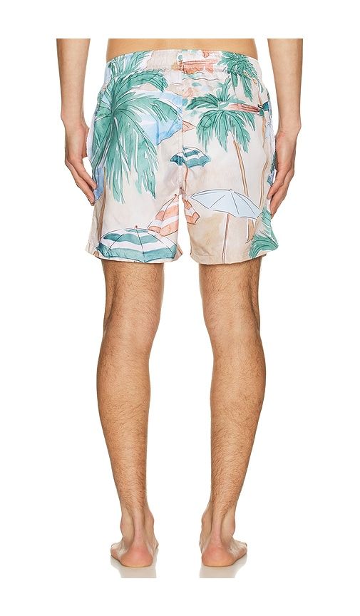 Ponji Swim Volleys in Brown. - size S (also in L, XXL/2X) - Vintage Summer - Modalova