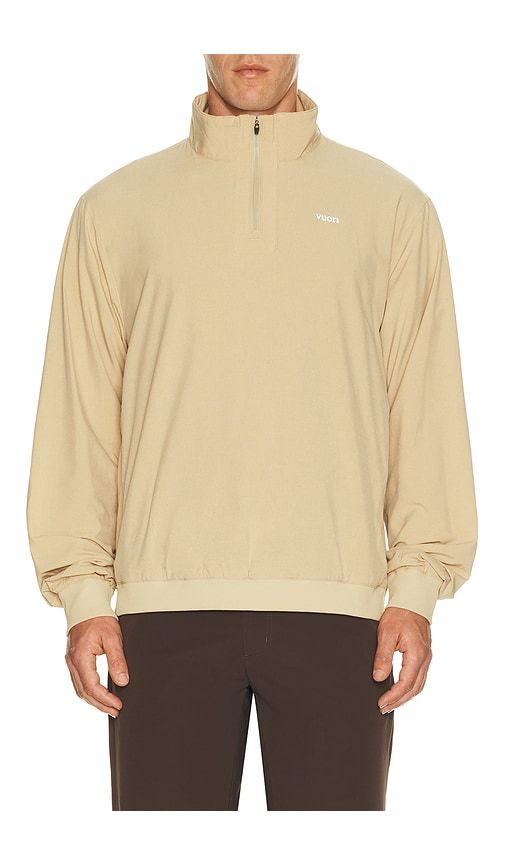 Venture 1/4 Zip in Tan. - size L (also in M, S, XL/1X) - Vuori - Modalova