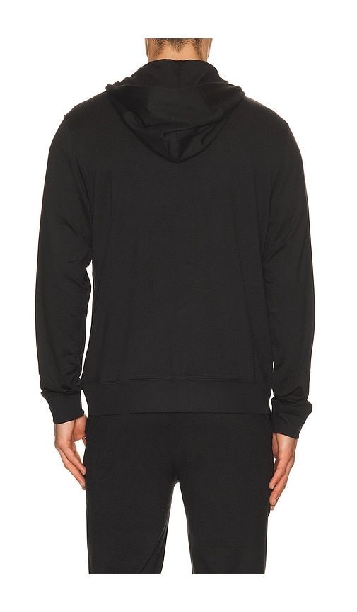 Ponto Full Zip Hoodie in Black. - size L (also in M, S) - Vuori - Modalova