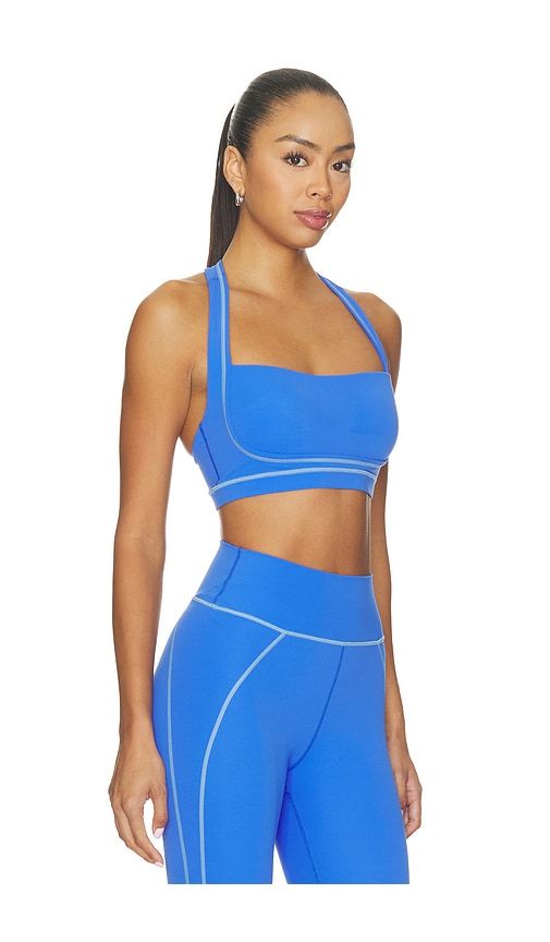 Allthefeels Linework Sports Bra in Blue. - size M (also in S, XS) - Vuori - Modalova