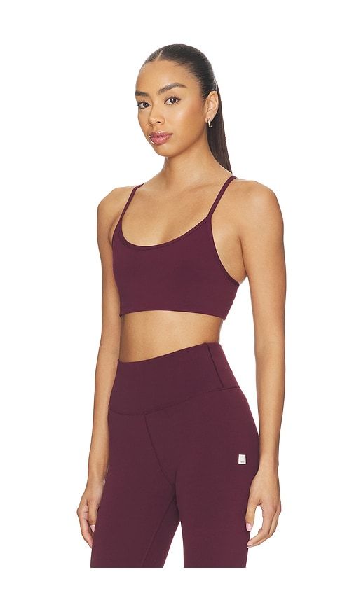 All The Feels Bra in Burgundy. - size M (also in S, XS) - Vuori - Modalova