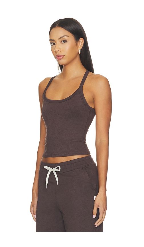 Halo Cross Back Tank Top in Grey. - size M (also in S, XL, XS) - Vuori - Modalova