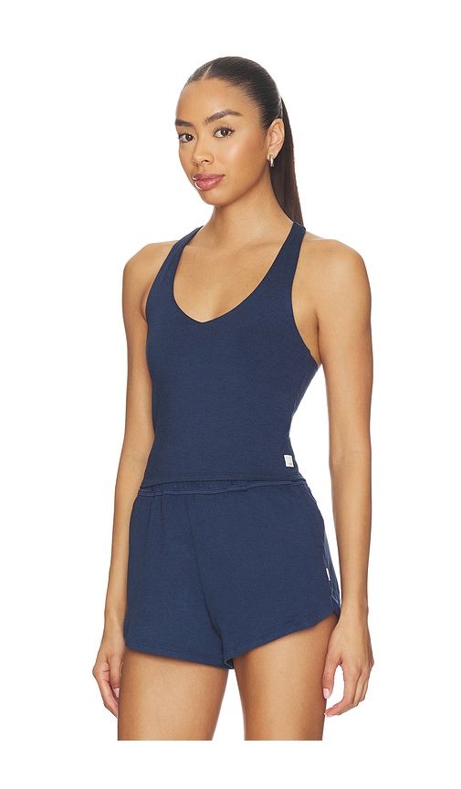Halo Performance Crop Tank in Blue. - size XL (also in XS) - Vuori - Modalova