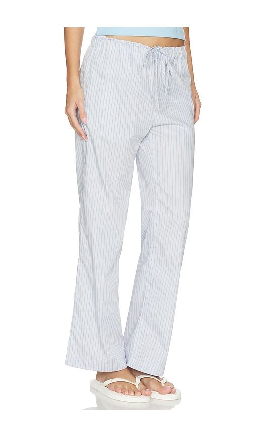 Clara Stripe Pant in Baby Blue. - size M (also in S, XL, XS) - VIR VITA - Modalova