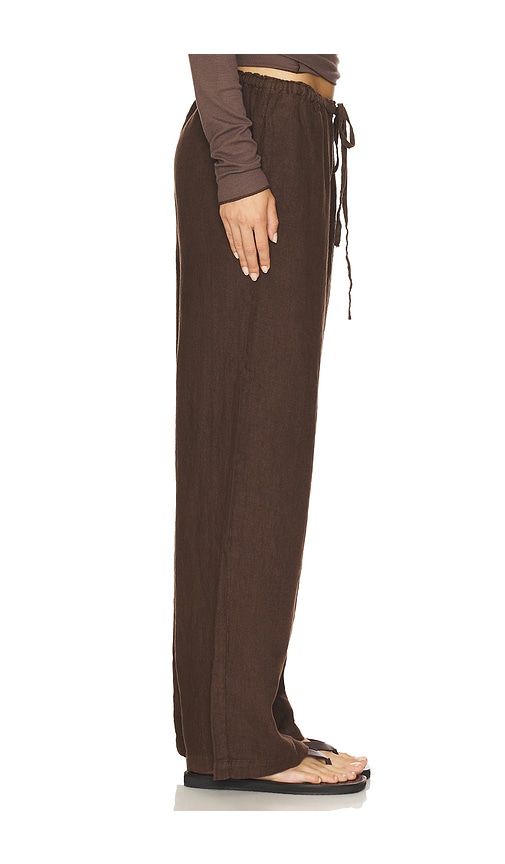 Delphine Linen Pant in . Taglia M. Also in S, XS - VIR VITA - Modalova