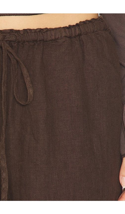 Delphine Linen Pant in . Taglia M. Also in S, XS - VIR VITA - Modalova