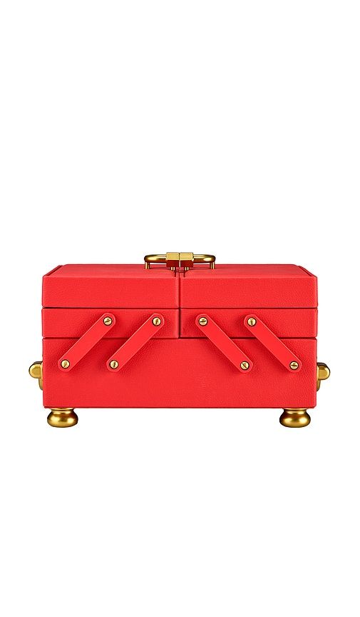 X Marla Aaron Baby Everything Jewelry Box in - WOLF - Modalova