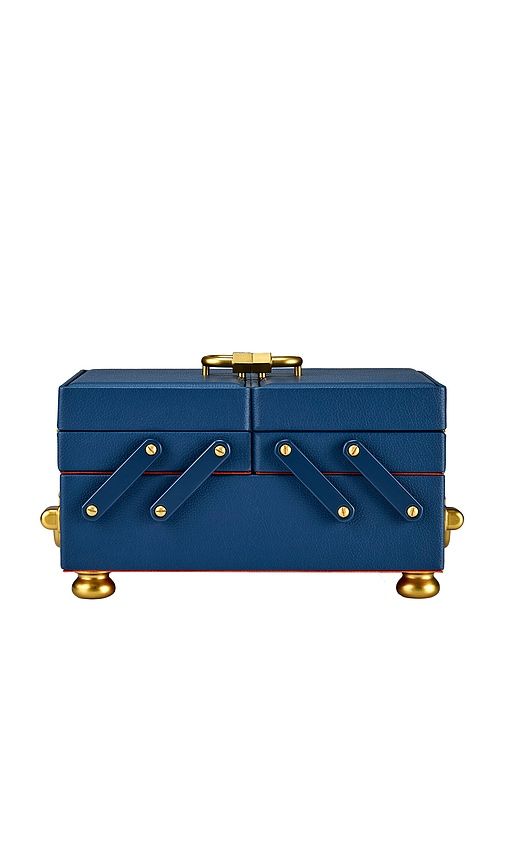 X Marla Aaron Baby Everything Jewelry Box in Blue - WOLF - Modalova