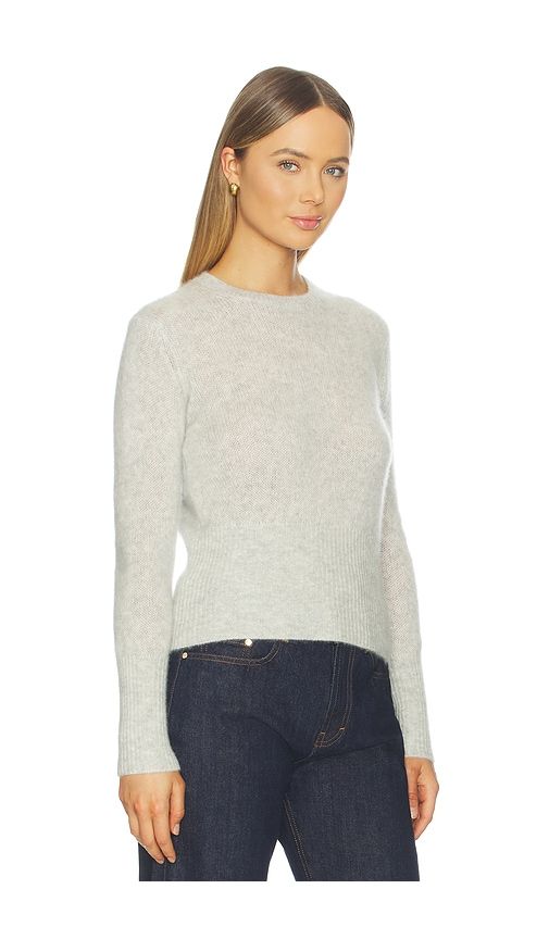 Laurel Cinched-waist Sweater in Light Grey. - size L (also in XS) - W. Cashmere - Modalova
