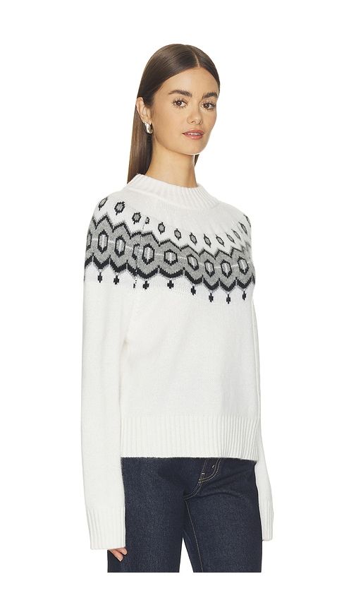 Adina Fair Isle Pullover in . - size L (also in M, S, XS) - W. Cashmere - Modalova