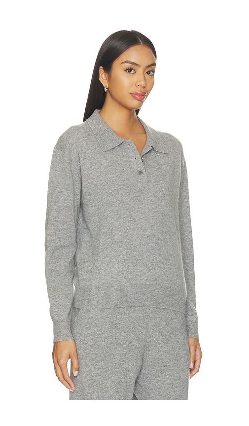 Piper Polo Sweater in Grey. - size L (also in M, S, XS) - W. Cashmere - Modalova
