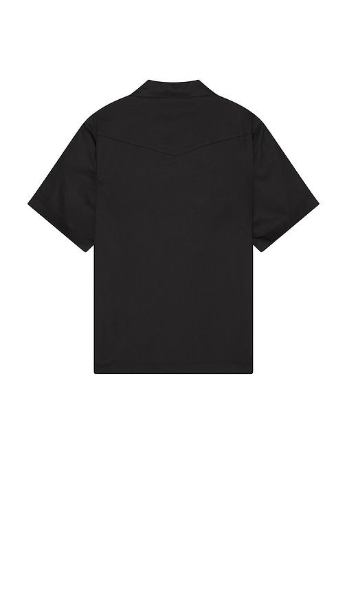 Satin Western Short Sleeve Shirt in . - size S (also in XS) - WAO - Modalova