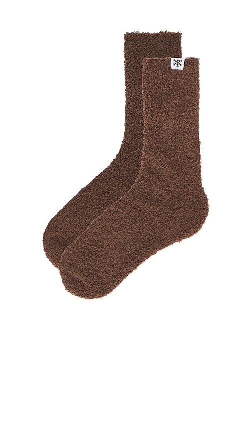 Plush Lounge Sock in - WellBeing + BeingWell - Modalova