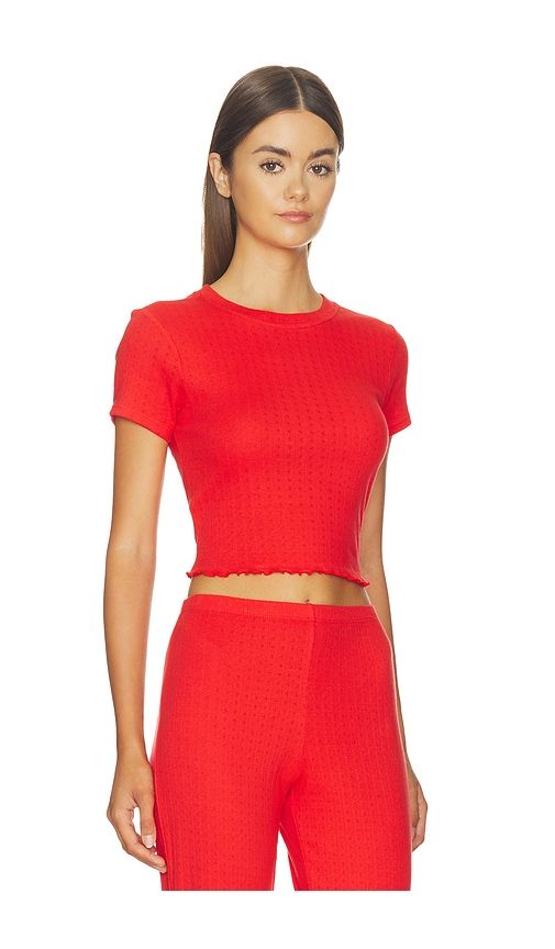 Auryn Tee in Red. - size L (also in M, S, XL, XS, XXS) - WellBeing + BeingWell - Modalova