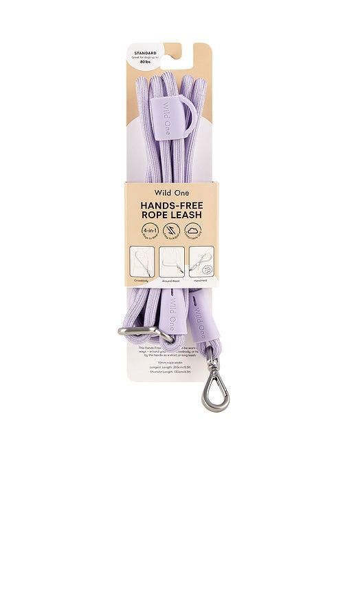 Wild One Rope Leash in Lavender - Wild One - Modalova