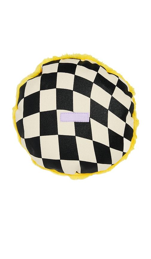 Smiley Face Playful Plush Toy in Yellow - Wild One - Modalova
