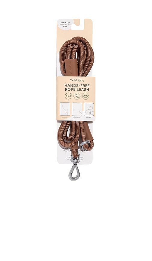 Wild One Rope Leash in Brown - Wild One - Modalova