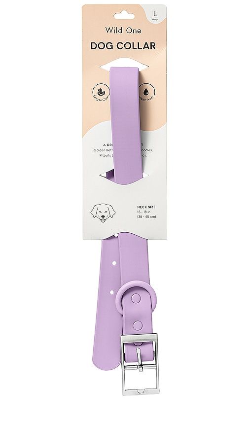 Wild One Large Collar in Lavender - Wild One - Modalova