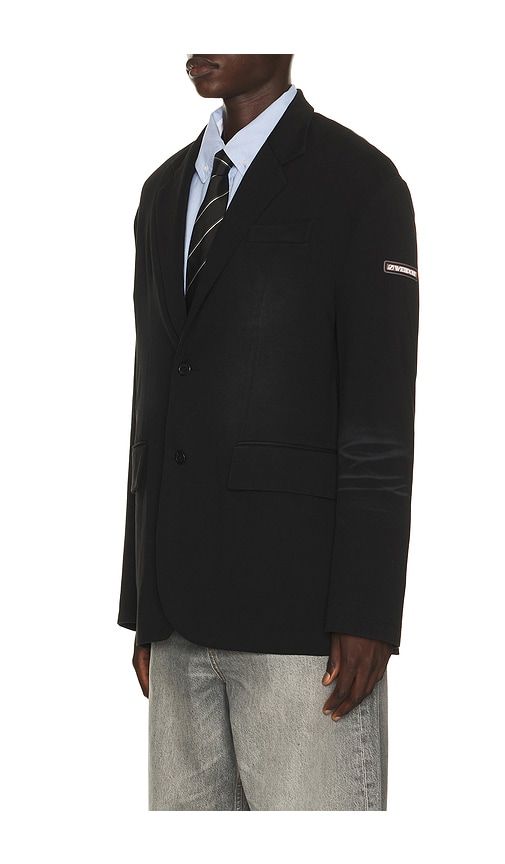 Washed Jersey Blazer in . - size L (also in M, S, XL/1X) - WE11DONE - Modalova