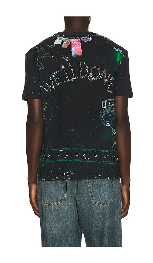 Trompe-L'Oeil Pierced T-Shirt in . - size L (also in M, S, XL/1X) - WE11DONE - Modalova