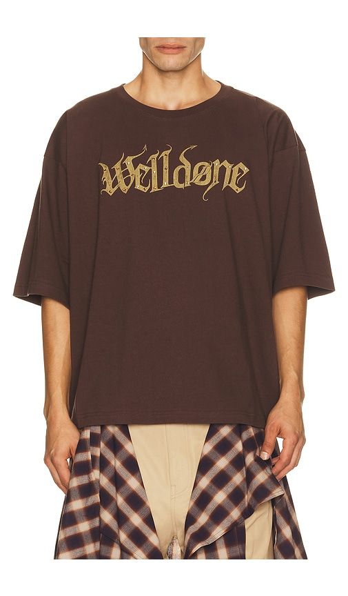 Devil Arms Up T-Shirt in . - size L (also in M, S, XL/1X) - WE11DONE - Modalova
