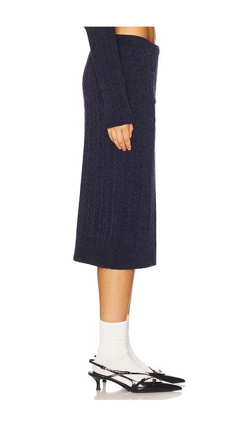 Cable Midi Skirt in . - size L (also in S) - WE11DONE - Modalova