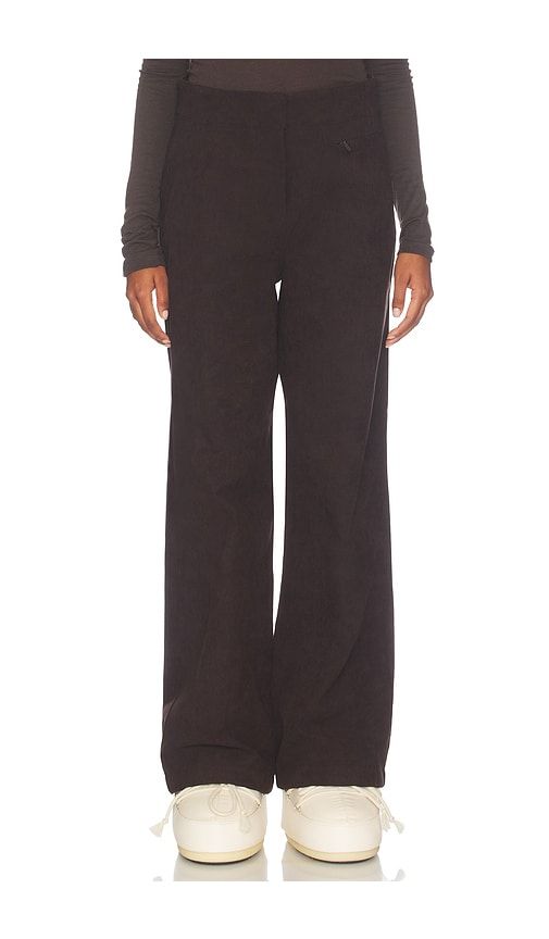 Britt Palazzo Ski Pant in Chocolate. - size L (also in M, S, XS) - We Norwegians - Modalova