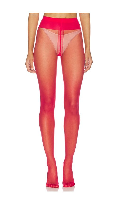 Individual 10 Back Seam Tights in Red. - size S (also in XS) - Wolford - Modalova