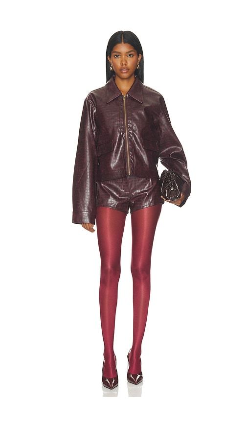 Neon 40 Tights in Wine. - size XS (also in S, M, L) - Wolford - Modalova