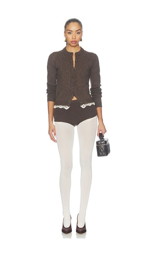Velvet De Luxe 66 Tights in Cream. - size L (also in M, S, XS) - Wolford - Modalova