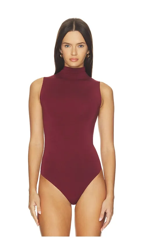 Viscose String Bodysuit in Burgundy. - size M (also in S, XS) - Wolford - Modalova