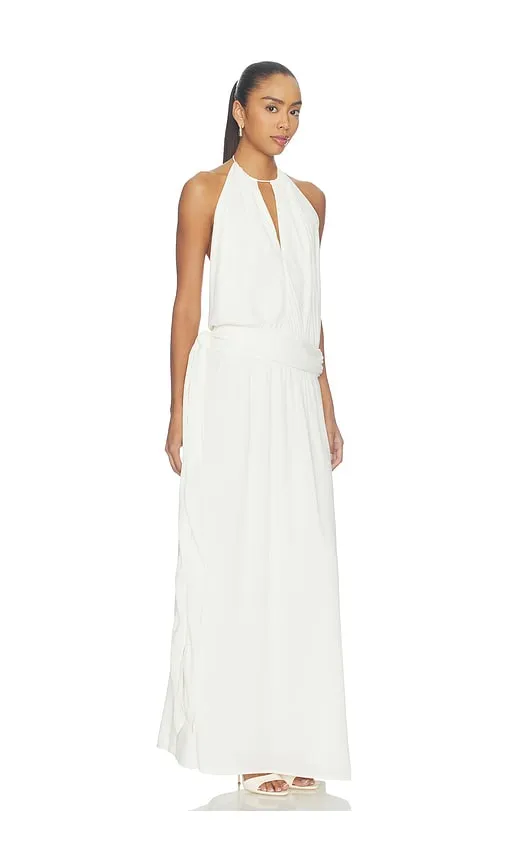 Draped Backless Gown in . - size L (also in M, S, XL, XS) - With Harper Lu - Modalova
