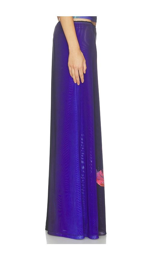 Mesh Maxi Skirt in . Taglia L. Also in M, S, XL, XS - With Harper Lu - Modalova
