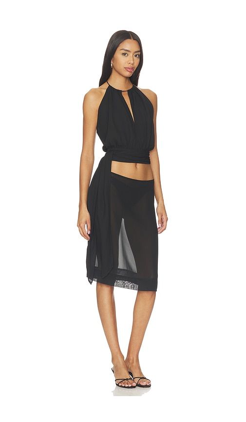 Draped Halter Top in . - size M (also in S, XS) - With Harper Lu - Modalova