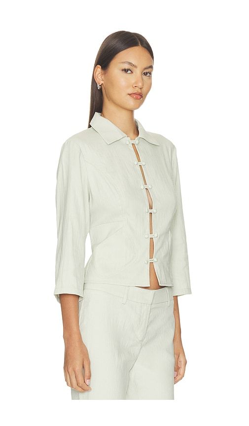 Reya Jacket in Sage. - size L (also in M, S, XS) - With Jean - Modalova