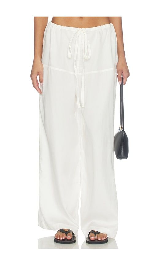 With Jean Norah Pant in White - With Jean - Modalova