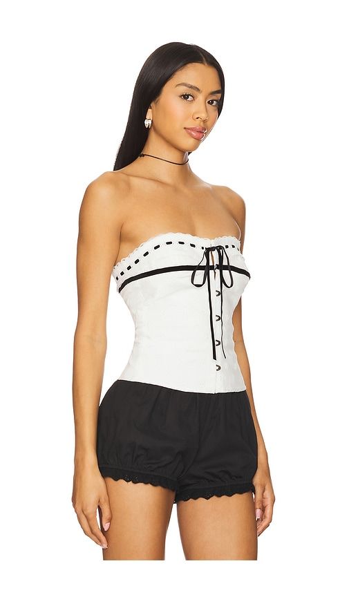 Sabrin Top in White. - size L (also in M) - With Jean - Modalova