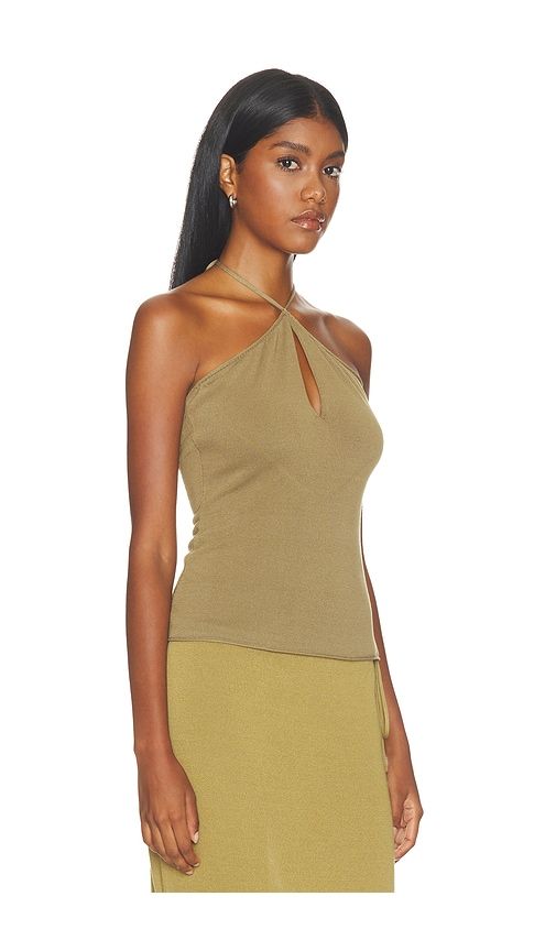Tatum Top in Olive. - size M (also in S) - With Jean - Modalova