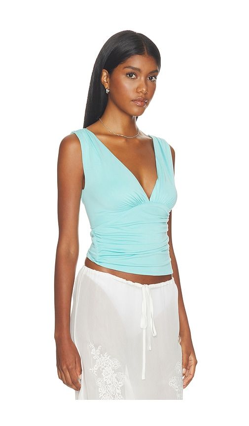 Jane Top in Teal. - size L (also in M, S, XS, XXS) - With Jean - Modalova