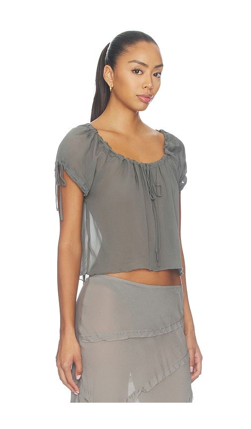 Gia Top in Grey. - size M (also in S, XS, XXS) - With Jean - Modalova