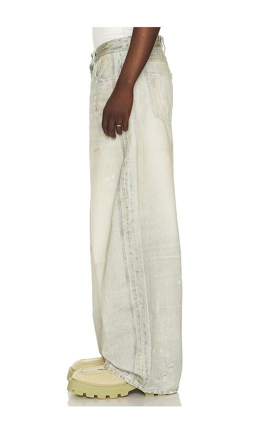 Lyon Printed Denim Jeans in Ligh Grey. - size 30 (also in 31, 32, 33, 34, 36) - Won Hundred - Modalova