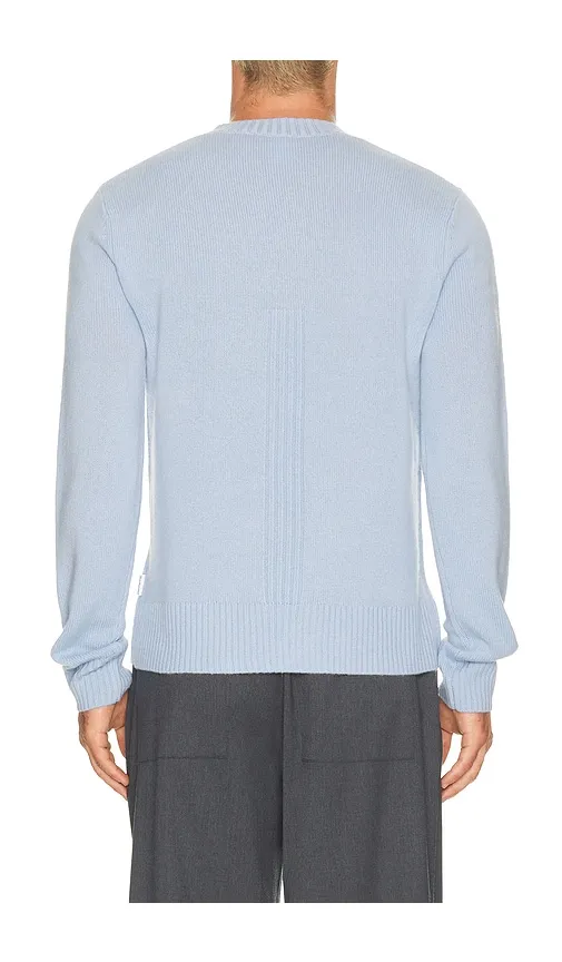 Rune Cashmere Knit Sweater in Blue. - size L (also in M, S, XL/1X) - Won Hundred - Modalova