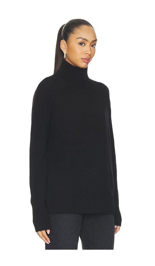Cashmere Oversized Standneck Sweater in . - size L (also in M, S, XS) - White & Warren - Modalova