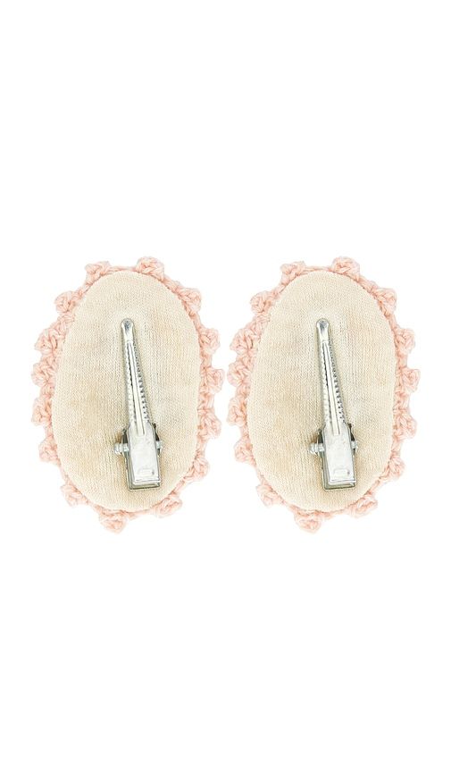 Wild Wawa Crochet Clip Set in Pink - Wild Wawa - Modalova