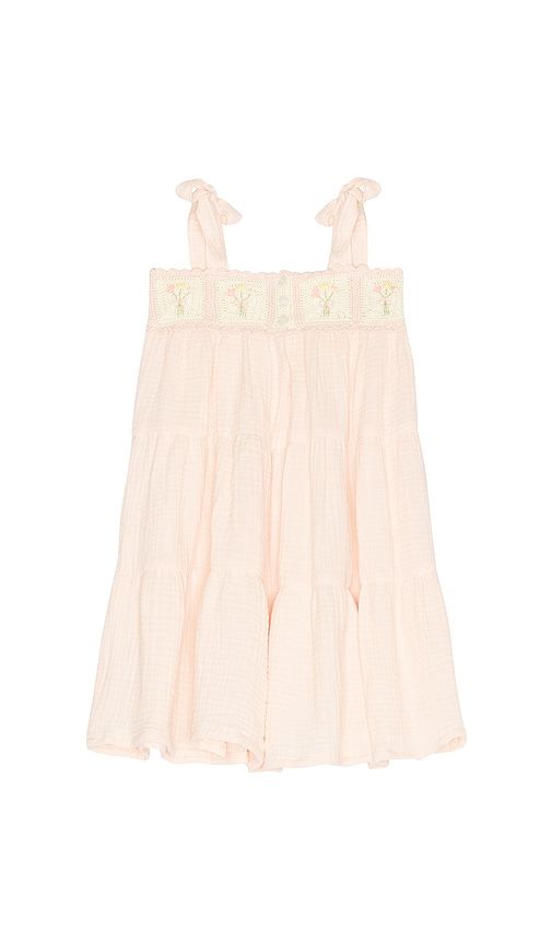 Crochet Dress in Pink. - size 2/3 (also in 5/6) - Wild Wawa - Modalova