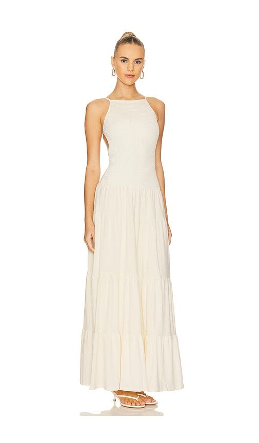 Smocked Drop Waist Maxi Dress in . - size L (also in M, S) - WeWoreWhat - Modalova