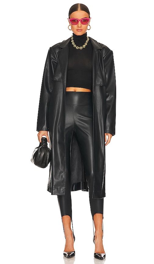 Faux Leather Trench in . - size L (also in XS) - WeWoreWhat - Modalova