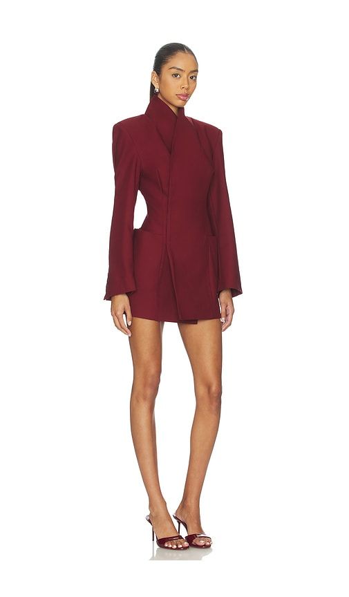 Hour Glass Blazer Jacket in Red. - size 4 (also in 6) - WeWoreWhat - Modalova